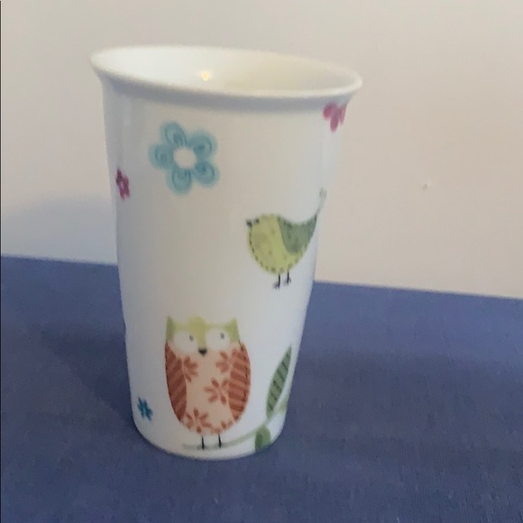 Adorable owl travel mug - Picture 2 of 2